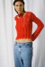 Sweater Serrano Rojo en internet