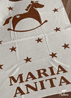 Manta Estrelinhas Personalizada - loja online