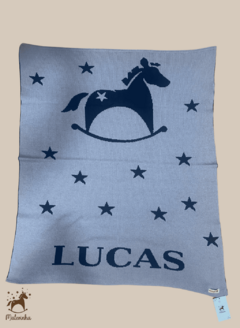 Manta Estrelinhas Personalizada - loja online
