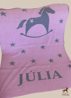 Manta Estrelinhas Personalizada - Maleva