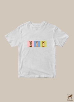T-Shirt Quadros Inf - comprar online