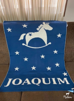 Manta Estrelinhas Personalizada - Maleva