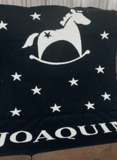 Manta Estrelinhas Personalizada