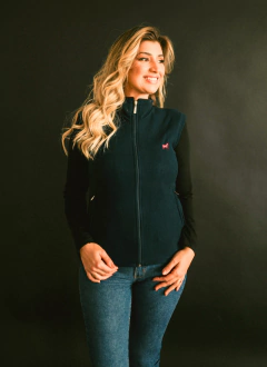 Fleece Colete Fem