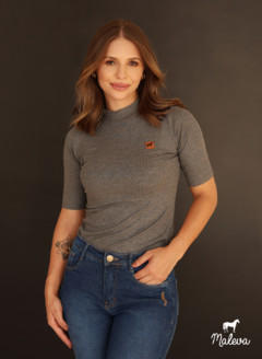 Blusa Canelada 3/4 - loja online