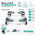 Base Movil Con Doble Ruedas y Freno - RT2 en internet