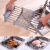 Bacha Cocina Pileta Acero Inox Premium 60cm con Dispenser y Canasto regulable + Griferia de Cocina Monocomando - BH7-GR2 - tienda online