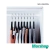 Perchas de Madera en Negro Pack x 10 Unidades - M4205N - Morshop Equipamientos