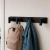 Perchero Reforzado 4 Ganchos De Pared Moderno En Acero Inox - B116 - tienda online