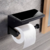 Porta Papel Higiénico con Estante Negro - B44N en internet