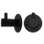 Perchero acero inoxidable Negro - B105N - tienda online