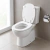 Asiento Tapa De Inodoro Madera Monaco Laqueada Blanca Tabla - AS3P - tienda online