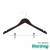 Perchas de Madera Chocolate con Broches Pack x 100 - M4206C - comprar online