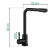 Grifo De Cocina Monocomando Negro - GR2N en internet