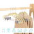 Perchas de Slim Terciopelo con Broches Pack x 5 - AC08 - Morshop Equipamientos