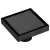 Imagen de Rejilla Baño Acero Inoxidable 10x10cm Negra - B56N