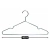 Percha de Metal Slim Cromada - Pack x 10 Unidades - MT08 - Morshop Equipamientos