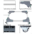 Base Movil Con Doble Ruedas y Freno - RT2