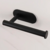 Porta Papel Higiénico Autoadhesivo Negro - B77N - Morshop Equipamientos