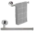 Toallero barral acero inoxidable Cromado - B112CR - comprar online