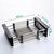 Bacha Cocina Pileta Acero Inox Negra Premium 68cm con Dispenser y Canasto regulable - BH8N - Morshop Equipamientos