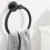 Imagen de Toallero acero inoxidable Negro - B73N