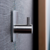 Perchero Inox adhesivo simple - B4 - Morshop Equipamientos