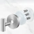 Perchero adhesivo extraible acero inoxidable Satinado - B114S en internet
