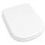 Asiento Tapa De Inodoro Madera Bari Herraje De Metal Premium Con Bisagra Metálica Cromada Blanco - AS2M en internet