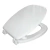 Asiento Tapa De Inodoro Madera Monaco Laqueada Blanca Tabla - AS3P en internet