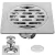 Rejilla Baño Acero Inoxidable 10x10cm - B58 - comprar online