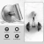 Perchero adhesivo extraible acero inoxidable Satinado - B114S - comprar online