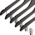 Perchas de Madera en Negro con Broches Pack x 100 - M4206N - tienda online