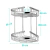 Esquinero Acero Inox doble - B38 - Morshop Equipamientos