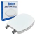Asiento Tapa De Inodoro Madera Monaco Herraje De Metal - AS3M