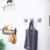 Perchero Inox adhesivo simple - B4 - Morshop Equipamientos