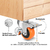 Rueda giratoria 75x32 con freno-R275F en internet