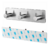 Perchero Inox adhesivo triple - B5 en internet