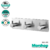Perchero Inox adhesivo triple - B5