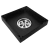 Imagen de Rejilla Baño Acero Inoxidable 10x10cm Negra - B56N