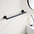 Toallero barral 40cm acero inoxidable Negro - B75N - tienda online