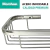 Organizador Acero Inox. doble - B82 - Morshop Equipamientos