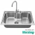 Bacha Cocina Pileta Acero Inox + Griferia - BH4C-GR1Z