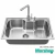 Bacha Cocina Pileta Acero Inox + Griferia - BH4C-GR2Z