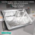 Bacha Cocina Pileta Acero Inox 56cm BH1C + Griferia GR1 - Morshop Equipamientos
