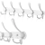 Perchero Houston Cromado x 5 ganchos - B93B - Morshop Equipamientos