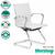 Sillon Silla Aluminium de Base Fija Blanca - S11AB