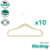 Perchas Infantiles Slim Terciopelo Pack x 10 - AC07 - tienda online