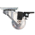 Rueda transparente 75x24 con freno - R875F - comprar online