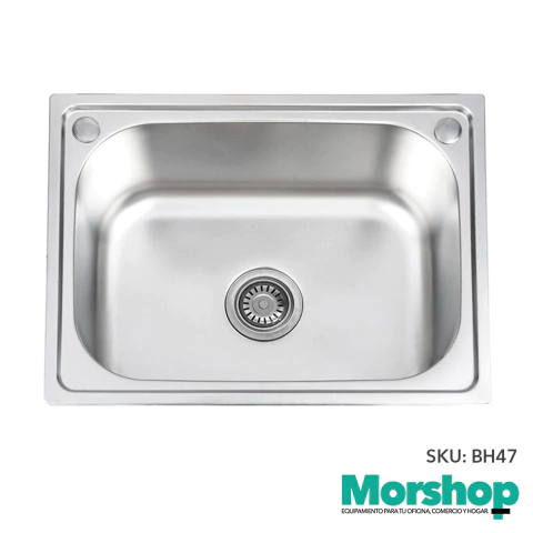 Bacha Cocina Pileta Acero Inox 47cms - BH47